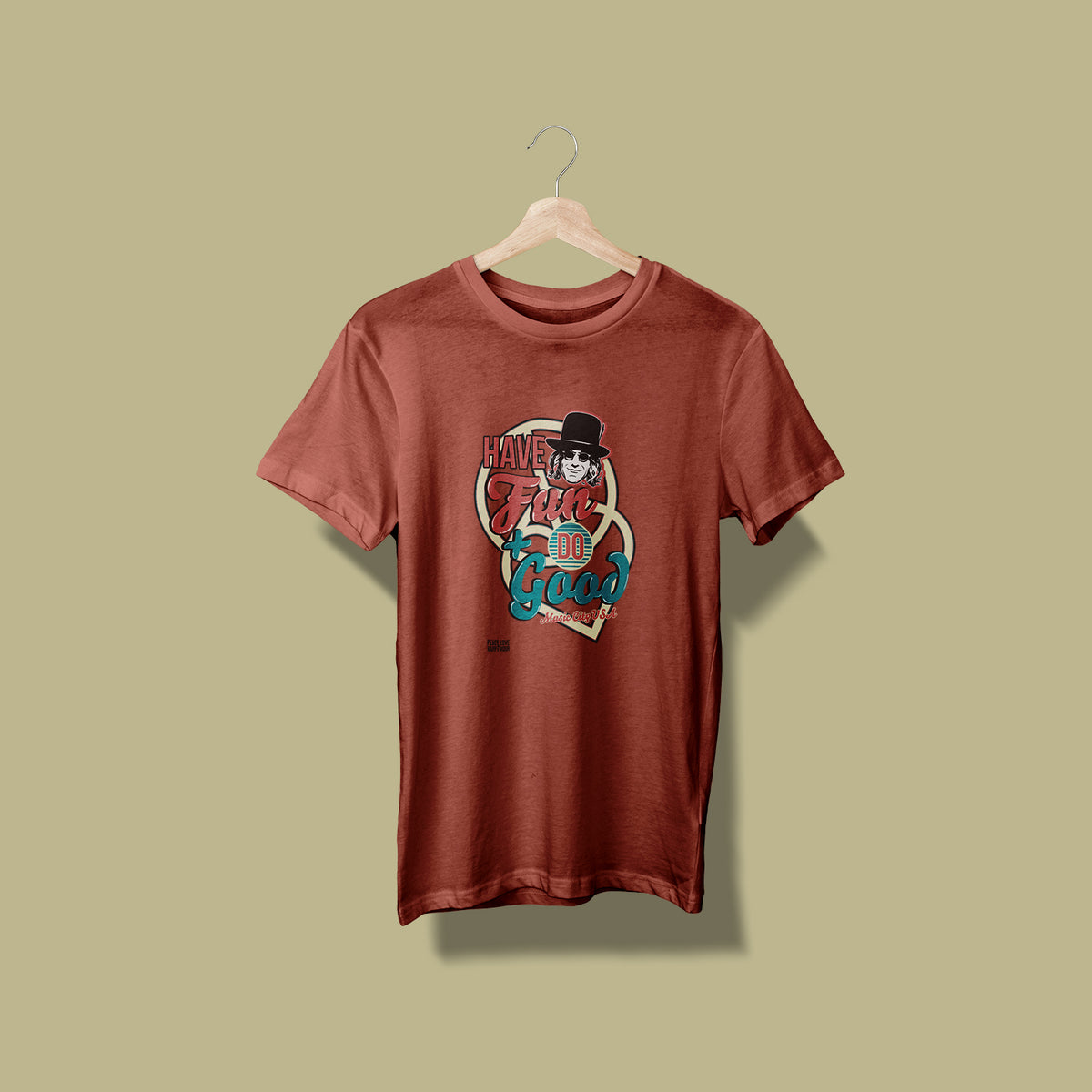 Be Positive Vintage T-Shirt