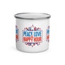 Love & Liberty Enamel Mug
