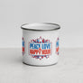 Love & Liberty Enamel Mug