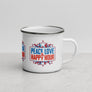 Love & Liberty Enamel Mug