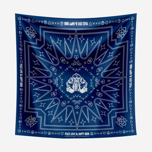 Cymbal of Happiness Bandana – Peace Love and Happy Hour
