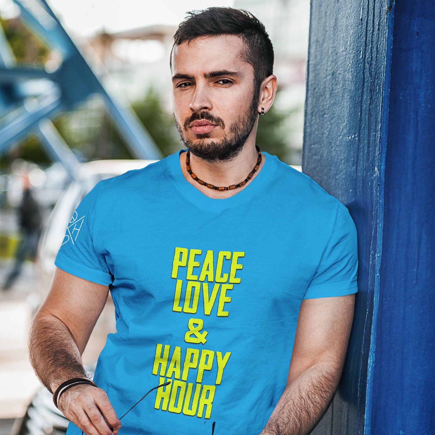Happy – Love T-Shirt and Vibes Peace Hour Good