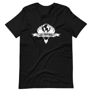 Love Everybody Emblem Black Unisex T-Shirt